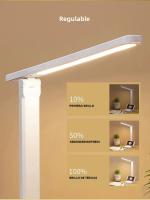 Lámpara De Mesa LED Con Protección Ocular Toque Dimmable Plegable Para Estudiar Dormitorio Y Dormitorio Luz Nocturna USB Recargable - details 3