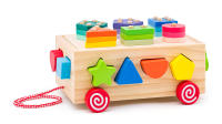 Woody Camión con bloques 3 en 1 en madera para encajar formas en madera juguete educativo - details 0
