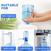 Botella de Agua mineral, de 5 L Jarra, receptáculo portátil reulizable para Agua mineral, Cubo de almacenamiento para Exterior para Coche, dispensador de grado alimenticio - details 1