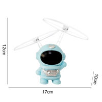 Helicóptero Robot Volador UFO Juguete Luminoso Para Niños Y Niñas Con Piloto Espacial Aeronave Dron Juego Interior Exterior - details 12