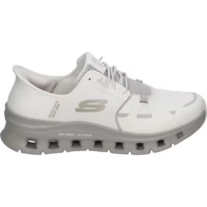 SKECHERS | Deportivas Skechers Slip-ins Glide-Step Pro para Hombre – Zapatilla en Color Blanco – Sneakers sin Cierres – Slip Ins – Fácil de Poner y Quitar – Cómodas – Memory Foam – Modelo 232930-NAT - 1