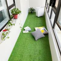 Alfombra De Hierba Artificial Para Exteriores Material PE Ecológico Duradero Antideslizante Para Decoración De Jardín Balcones Y Paisajismo - details 9