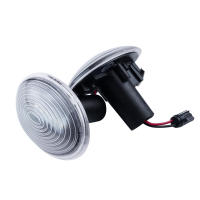 Luz Indicadora De Marca Lateral LED Para Mini Cooper R56 Clubman R55 R57 R59 Con Lente Clara Y Ambarina Pieza De Repuesto Para Automóvil - details 0