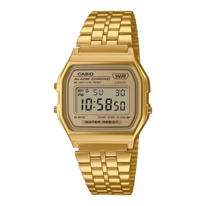Reloj Casio Unisex A158WETG-9AEF | Resistente Al Agua - 1