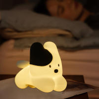 Luz Nocturna De Gato De Silicona Lindo Dimmer Recargable Para Decoración De Habitaciones De Niños Luz Táctil Sin Cable Para Dormitorio Infantil - details 12