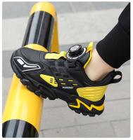Zapatos Deportivos Casuales Para Niños Transpirables Primavera Otoño Moda Juvenil Zapatillas Con Cordones Y Hebilla Material Superior De Cuero Suela EVA - details 15