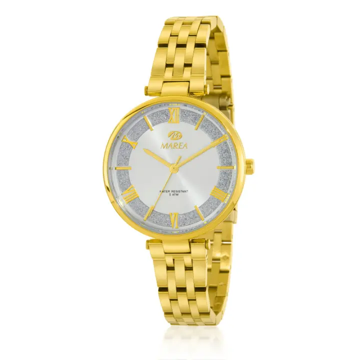 Reloj Marea B54268/6 Mujer Acero Dorado - 1