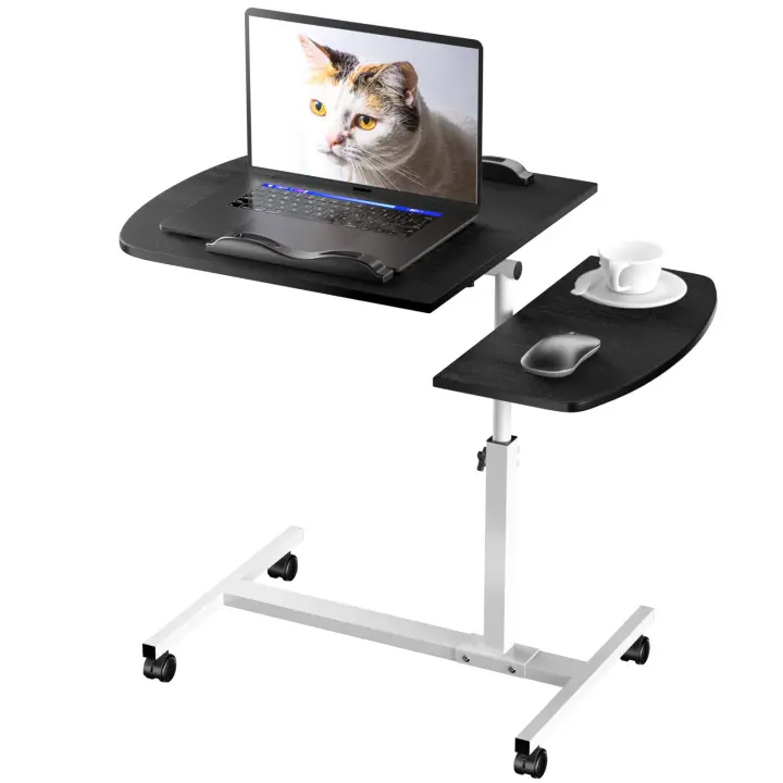 Rcynview Escritorio Ajustable de Altura  Portátil, Plegable, para Oficina y Dormitorio - 1
