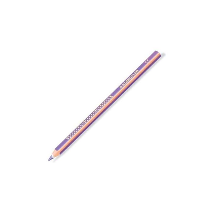 Staedtler - STAEDTLER LÁPICES DE COLOR TRIANGULARES JUMBO NORIS MORADO - CAJA DE 12 UD - 1284-6