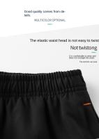 Nuevos Shorts Deportivos De Verano Para Hombres Cintura Elástica Cómoda Transpirable Talla Hasta 8XL Ropa Casual Estilo Regular - details 9