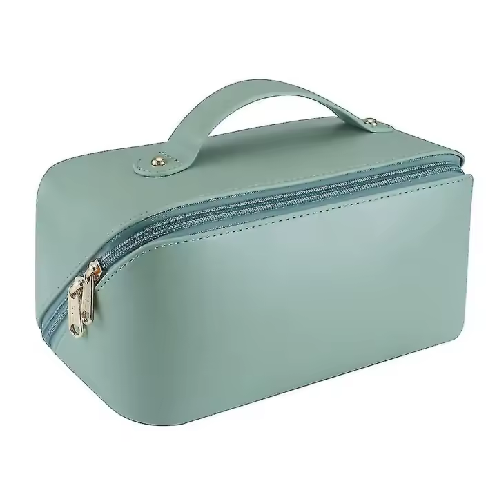 Rocky - Bolsa de Cosméticos de Viaje de Gran Capacidad - Negro - Impermeable - 9x4.2x4.2 Pulgadas - 1