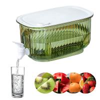 Dispensador de Agua Fría de Plástico Tetera con Grifo para Bebidas - details 0