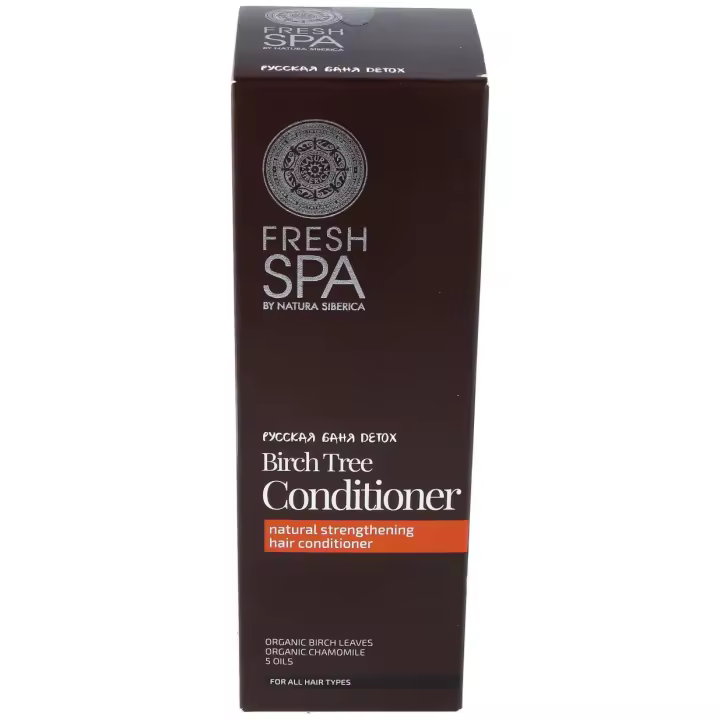 Natura Siberica Bania Fresh Spa BLsamo Capilar De Abedul Fortificante 300 Ml - 1