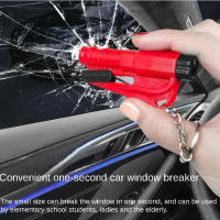 Martillo De Seguridad Para Coche Mini Multi-Funcional Con Rescate Para Romper Vidrio Herramienta De Evacuación Emergente Para Ventanas - details 2