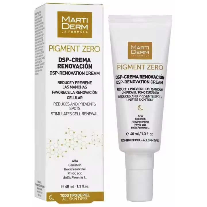 Martiderm Pigment Zero Dsp-Crema Renovación Despigmentante, 40 Ml - 1