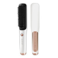 4800mAh Cepillo Alisador de Pelo sin Cable Cepillo Alisador Eléctrico Plancha de Barba para Hombre Peine calefactor recargable - details 6