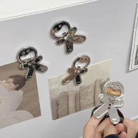 Abrepuertas De Hombrecillo De Jengibre Magnético Dual Propósito Accesorio De Cocina Aleación De Aluminio Portátil Pegatina Para Nevera - details 5