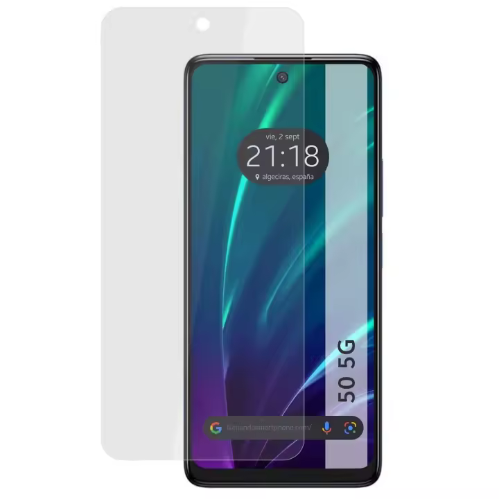 Tumundosmartphone Protector Pantalla Hidrogel Flexible para TCL 50 5G - 1