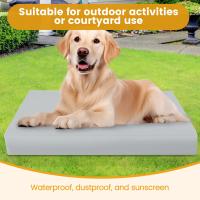 Cubierta De Sillín Para Perro En Tela Oxford Impermeable Protector De Sillín Con Cierre Desmontable Fácil De Lavar Ropa Para Mascotas S/M - details 6