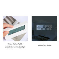 Reloj De Alarma Electrónico Multifuncional LCD Para Estudiantes Silencioso Creativo Para Habitación De Niños Reloj Digital Inteligente Para Dormitorio - details 6