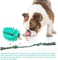 Juguete para Perros Cactus, Cepillo de dientes para perros con cuerda, dispensador de alimentos para mascotas Distrilocu - details 2