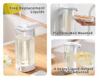 Dispensador De Jabón Para Manos Inteligente Con Sensor Para Lavadora Automática Máquina De Cocina Dispensador De Alcohol Para Manos - details 1