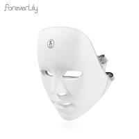Máscara Facial LED Recargable De 7 Colores Terapia Fotónica Para Rejuvenecimiento De Piel Eliminación De Acné Y Arrugas Iluminación De Belleza - details 19
