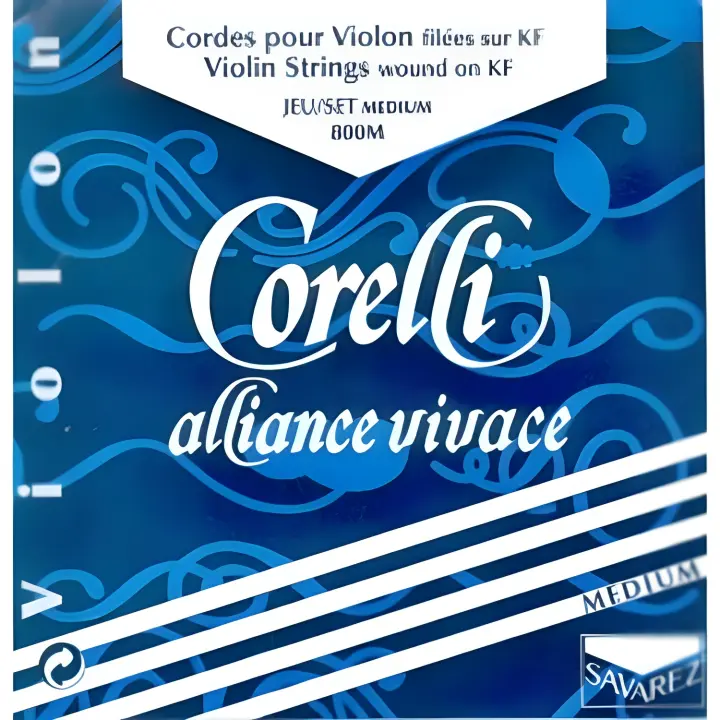 CUERDAS VIOLIN-Savarez (Corelli Alliance 800M) (Juego Completo) Medium Violin 4/4 - 1