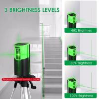 Nivel Láser Automático Con Haz Vertical Y Cobertura De 150° Selección De Líneas Láser Tipo-C Carga Compatible Con Batería Li-ion 2600mAh - details 3