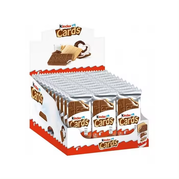 Kinder bueno Nacional y kinder blanco Kinder Maxi Kinder happy hippo avellana kinder cards  Kinder country caja completa a elegir diferentes precios Nacional garantizado - 1