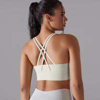 Sujetador Deportivo Para Mujer Alta Soporte Impacto Yoga Running Quick Dry Top Deporte Gimnasio Padded Bralette Sexy - details 53