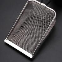 Shovel De Acero Inoxidable Para Gatos Herramienta De Limpieza De Orina Y Feces De Mascotas Pequeñas Con Agujeros Finos Para Filtrar - details 7