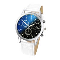Reloj De Lujo De Cuarzo Con Dial De Acero Inoxidable Reloj Casual De Pulsera Material De Correa De Cuero Estilo Fashion & Casual - details 14