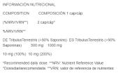 Tribulus Plus 100 Cápsulas - Quamtrax - details 1