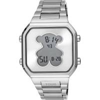 Reloj Tous D-Bear digital con brazalete de acero esfera oso con garantía y packaging oficiales de la firma - details 0
