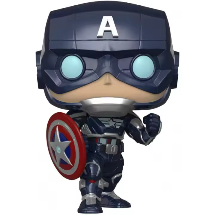 Figura Funko Pop! Marvel Avengers Capitán América Modelo 627 | 47757 -  Original - Figuras Miniaturas Coleccionables Para Exhibición - Idea De Regalo - Mercancía Oficial - Juguetes Para Niños Y Adultos - - 1