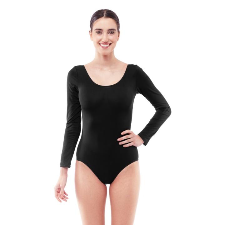Maillot Ballet manga larga para mujer, Body o Maillot mujer para Disfraz Bailarina