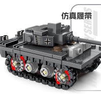 Bloques De Construcción DIY Para Adultos Y Niños Modelo De Tanque King Tiger De La Segunda Guerra Mundial Juguetes Educativos De Soldados Del Ejército Militar - details 2