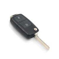 KEYYOU 2PCS Llave Fob De Repuesto Con 2 Botones 434MHz ID48 Chip Para VW Beetle Bora Golf Passat Polo Transporter T5 - details 2