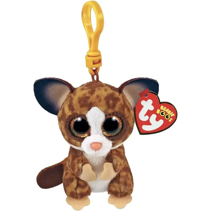 TY - BEANIE BOO'S - MINI LLAVERO DE PELUCHE - BINKY ES UN MONO GALAGO - MULTICOLOR - Para niños y niñas a partir de 3 años - 1