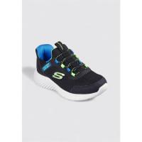 Skechers SLIP-INS: BOUNDER - BRISK-BURST Deportivas Planas Niño Negro - details 0