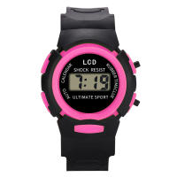 Reloj Deportivo Para Niños Con Correa De Silicona Y Pantalla LED Reloj Digital Para Niñas Y Niños Estudiantes Resistentes Al Agua - details 12