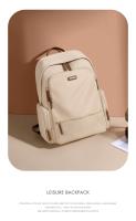Nueva Mochila GOLF2023 Para Mujer Estilo Casual Color Contraste Mochila Para Computadora Viajes Y Escuela Bolsa De Estudiantes Universitarias - details 17