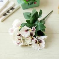 10 Cabezas De Margarita Artificial 26cm Bouquet Para Boda Fiesta Hogar Rama De Flores Artificiales Material COTON - details 6