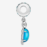 Charm de Colgante en Plata DE LA Tortuga Marina de cristal de Murano 798939C01,Incluye Caja Original - details 0
