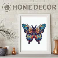 Rompecabezas De Madera En Forma De Mariposa Juego De Relieve De Estrés Para Adultos Regalo De Fiestas Artesanía Animal A3 A4 A5 - details 3