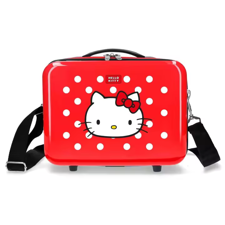 Hello Kitty Neceser De Viaje ABS Castle Of Hello Kitty Rojo - 1