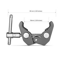 Pinza De Cangrejo Super Abrazadera Para Trípode Y Monopod De Cámara Accesorio De Fotografía Universal Magic Arm Sin Electricidad - details 2