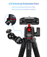 Trípode Flexible Ulanzi MT-11 Para Teléfono DSLR Cámara Vlog Portátil 2 En 1 Diseño Selfie Stick Con Soporte Para Teléfono - details 3