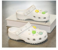 Sandalias De Verano Para Niños Con Agujeros Zapatos Suaves Antideslizantes Diseño Cartoon DIY Para Niños Y Niñas Tallas Para Edades 4-6 Años - details 6